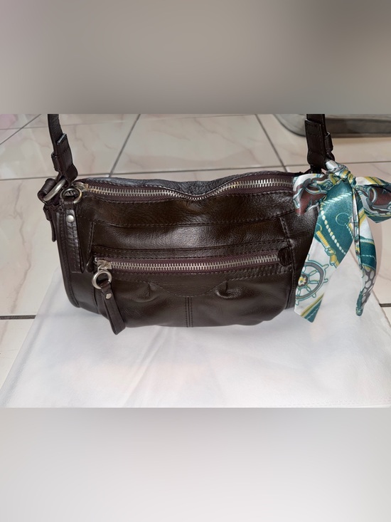 Fossil Handbags - Vintage Fossil Brown Shoulder Bag Classic Everyday Purse